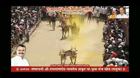 महाराष्ट्र केसरी बैलगाडा शर्यत चऱ्होली हिंदकेसरी मन्या 1157 🏻