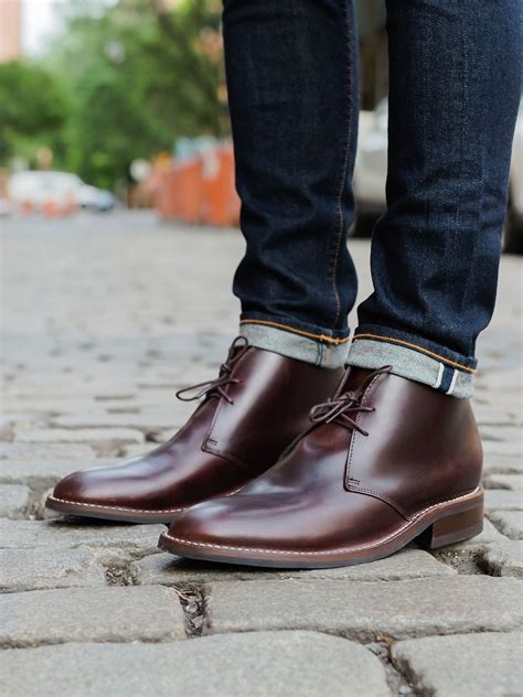 Mens Scout Chukka Boot In Brown Leather Thursday Boot Company Brown Chukka Boots Leather