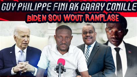 Guy Phillipe S Ti Nan Silans Li Li Manyen Garry Conille Koudi Pou