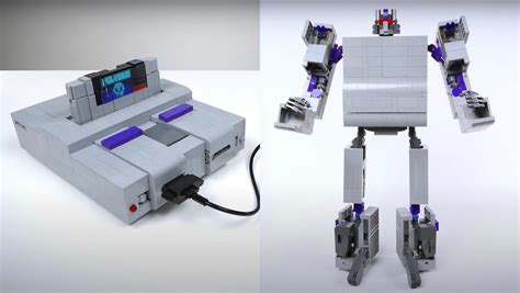 LEGO Super Nintendo Model Is Really a Giant Transformer - Nerdist