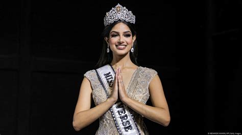 Indias Harnaaz Sandhu Crowned Miss Universe 2021 Dw 12132021