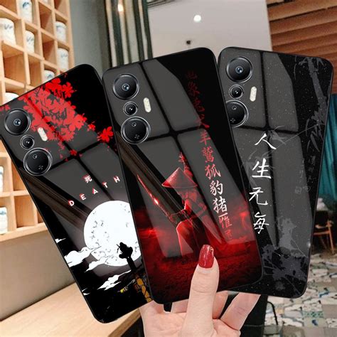 Jual Softcase Glass Kaca NINJA SF INFINIX HOT S Terbaru Casing Handphone Pelindung