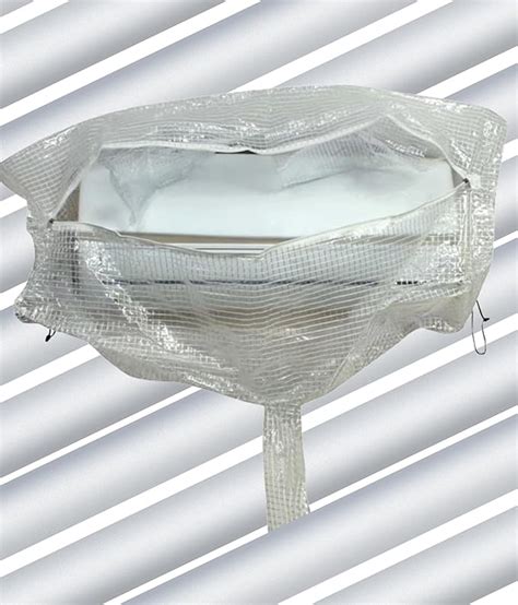 Ton Pvc Split Ac Service Wash Bag Cover Jacket Waterproof Indoor