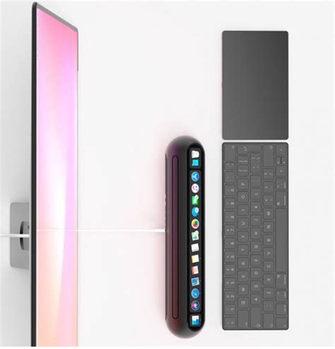 Представлен концепт Mac mini с Touch Bar и неповторимым дизайном