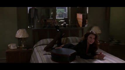 Brunette Lena Olin In Lingerie Shows Off Her Small Tits