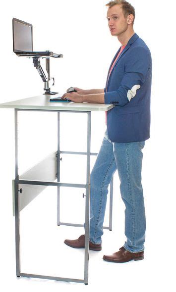 Стол с регулировкой высоты для работы стоя и сидя