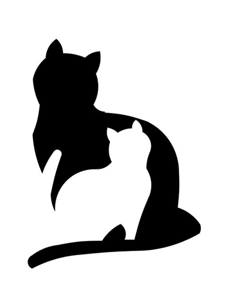 Трафареты и шаблоны Кошек. Скачать и распечатать трафареты Кошек.