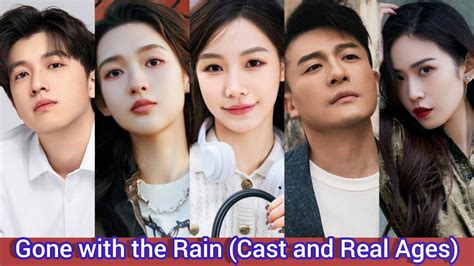 Gone With The Rain 2023 Cast And Real Ages Zhang Nan Wang Yu Wen