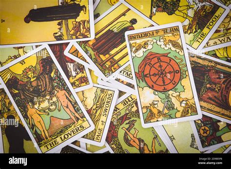 Tarot Cards Background Fortune Card Prophecy Gypsy Card For Fortune