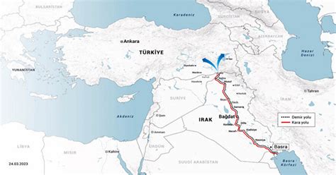 Kalkınma Yolu Projesi Türkiye ve Irak ın ekonomik iş birliği yolunda