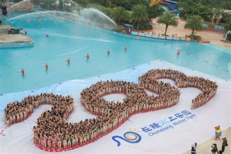 Bikini Babes Welcome Summer At Guangzhou Water Park Promotion TheNanfang