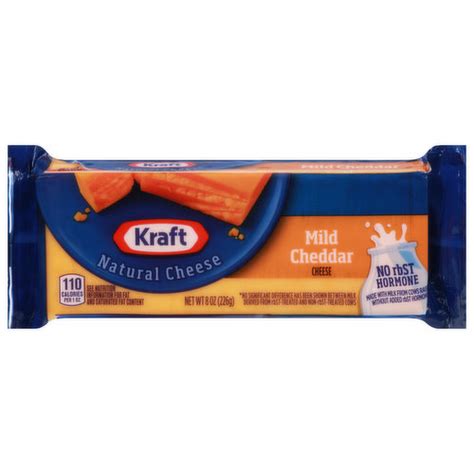 Kraft Cheese Natural Mild Cheddar