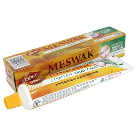 Паста зубная "Meswak" аюрведическая 200 г, Индия
