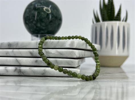 Jade Nephrite Bracelet 3 4mm Awakenings