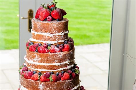 Naked Wedding Cake CakeCentral
