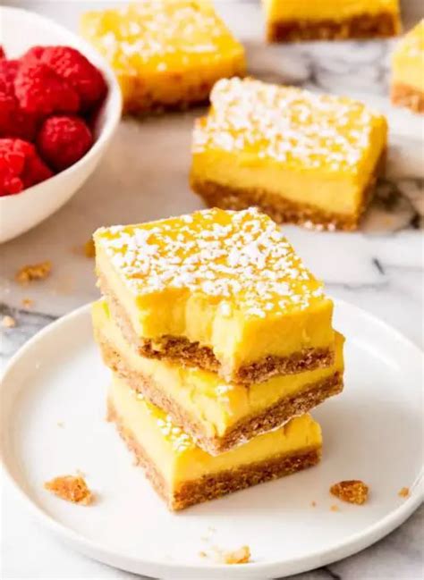 20 Easy And Healthy Lemon Desserts For Your Sweet Tooth