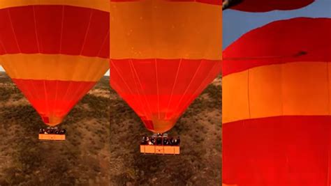 Video Watch As Hot Air Balloons Collide In Alice Springs Australian Aviation
