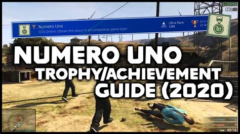 Gta V Online Numero Uno Trophy Achievement Guide