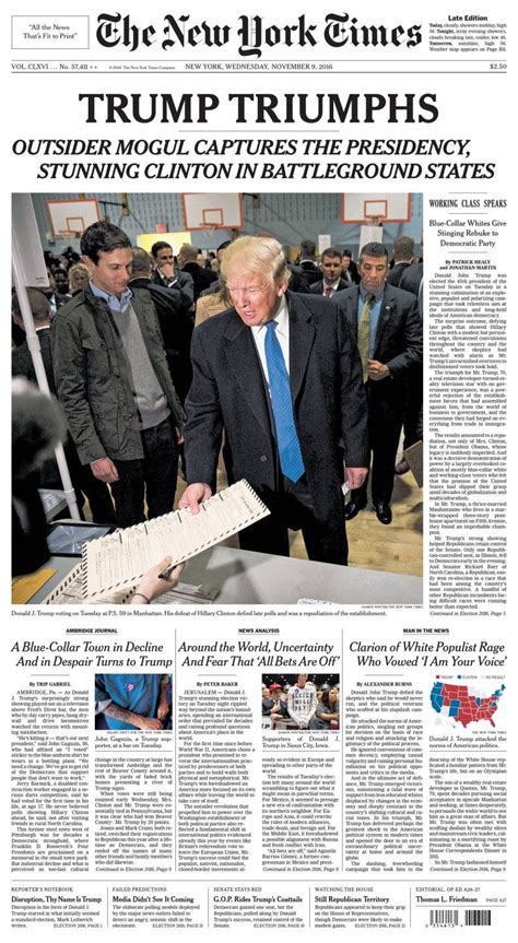New York Times Newspaper Template