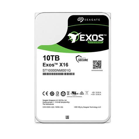 希捷seagate10tb 256mb 7200rpm 企业级硬盘 Sata接口 希捷银河exos X16系列st10000nm001g