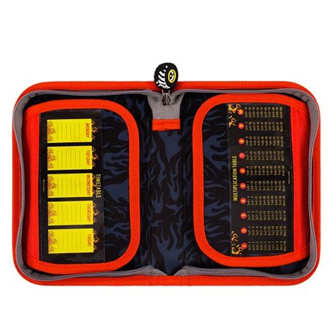 Hot Wheels ergonomikus iskolatáska SZETT Monster Trucks Iskolatáskanet