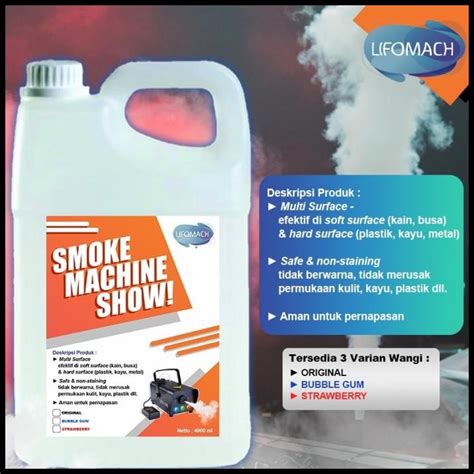 Jual Cairan Mesin Smoke Asap Fogging Show Liter Ojol Shopee Indonesia