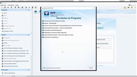 Como Baixar O Programa Do Imposto De Renda 2021 Youtube