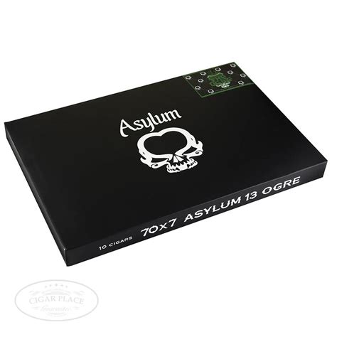 Asylum 13 Ogre 70x7 Box Of 10 Cigars