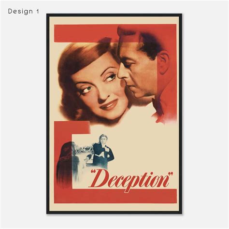 Deception (1946) Movie Poster Print - Citiesbox