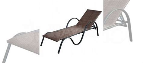 Шезлонг из искусственного ротанга коричневый купить в Москве | Товары ...