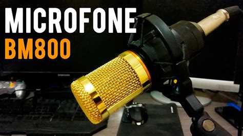 Microfone BM800 O melhor custo e benefício do mercado YouTube