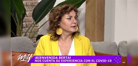 Berta Lasala se reintegró a Milf tras ausentarse una semana por COVID Bajé un poco de peso
