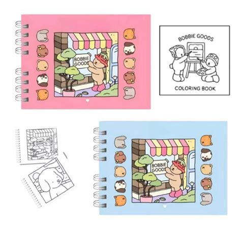 Bob Good Livro De Pintar - Livro De Colorir E Pintar Desenho Bobbie Good Azul E Rosa Pintar Bob ...