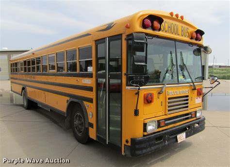 1995 Blue Bird Tc2000 School Bus In Holcomb Ks Item Dd5714 Sold