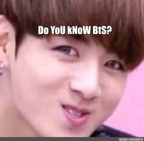 Create Meme Funny Faces BTS The Face Of Kanguka PNG Jungkook Face