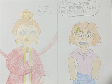 (Turning Red AU ) Mei hates Sun Yee by protoman17 on DeviantArt