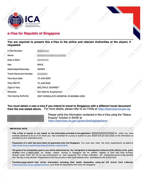 Singapore Tourist Visa (e-Visa): Requirements and Application Process