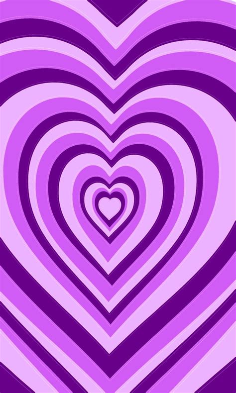 Fondo aesthetic corazón morado Fondos de pantalla morados Corazones