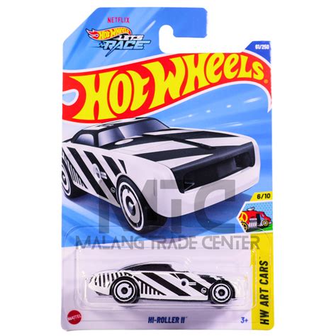 Jual Hot Wheels Hi Roller II Putih Zebra C Shopee Indonesia