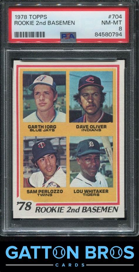 Topps Rookie Nd Basemen Psa Nm Mt Ebay