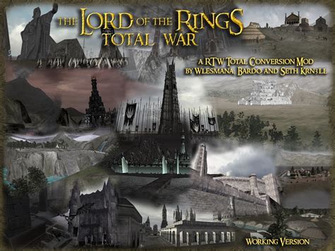 The Lord Of The Rings Total War Mod ModDB