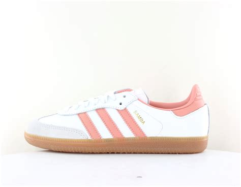 Adidas Samba Og Blanc Rose Gomme