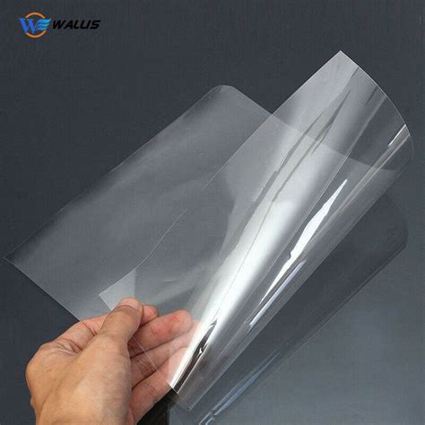 Mm A Size High Gloss Transparent Plastic Pet Film For Printing