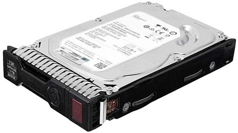 HPE HDD 1TB 6G SATA 7.2K rpm LFF (3.5in) SC Midline 1yr RENEW 861691 ...