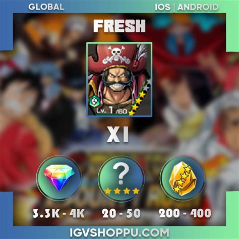 Get One Piece Bounty Rush Account Igvshoppu