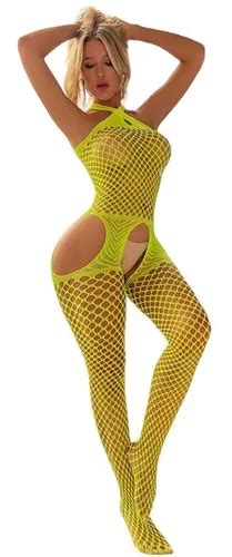 Fantasia Sensual Meia Arrast O Lingerie Sexy Bodystocking Mercadolivre