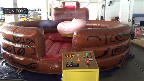 High Quality Adrenaline Inflatable Mechanical Penis Bull Rodeo Tentum