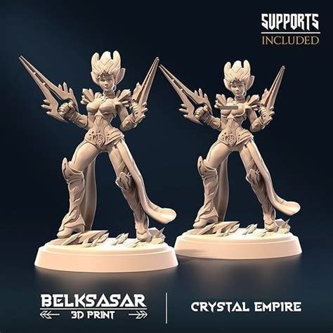 Crystal Blade C Normal And Nude 3D Model 3D Printable CGTrader