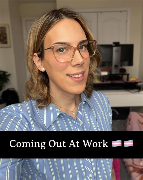 Today is the day my coming out at work begins. My HR manager has a