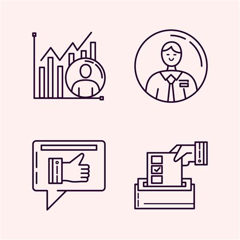 four democracy day icons 10350607 Vector Art at Vecteezy